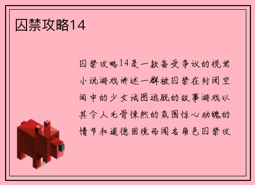 囚禁攻略14